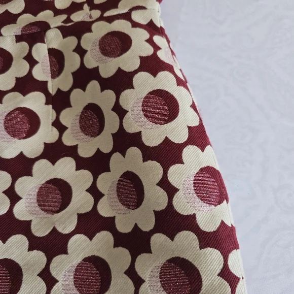 NWT Boden Harriet Daisy Jacquard Sheath Dress Size 8P (Med Petite) Cream/Mauve - Picture 5 of 13